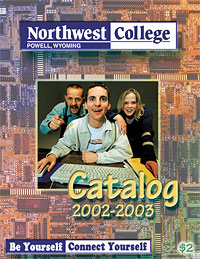 Graphic of 2002-03 NWC College Catalog Cover