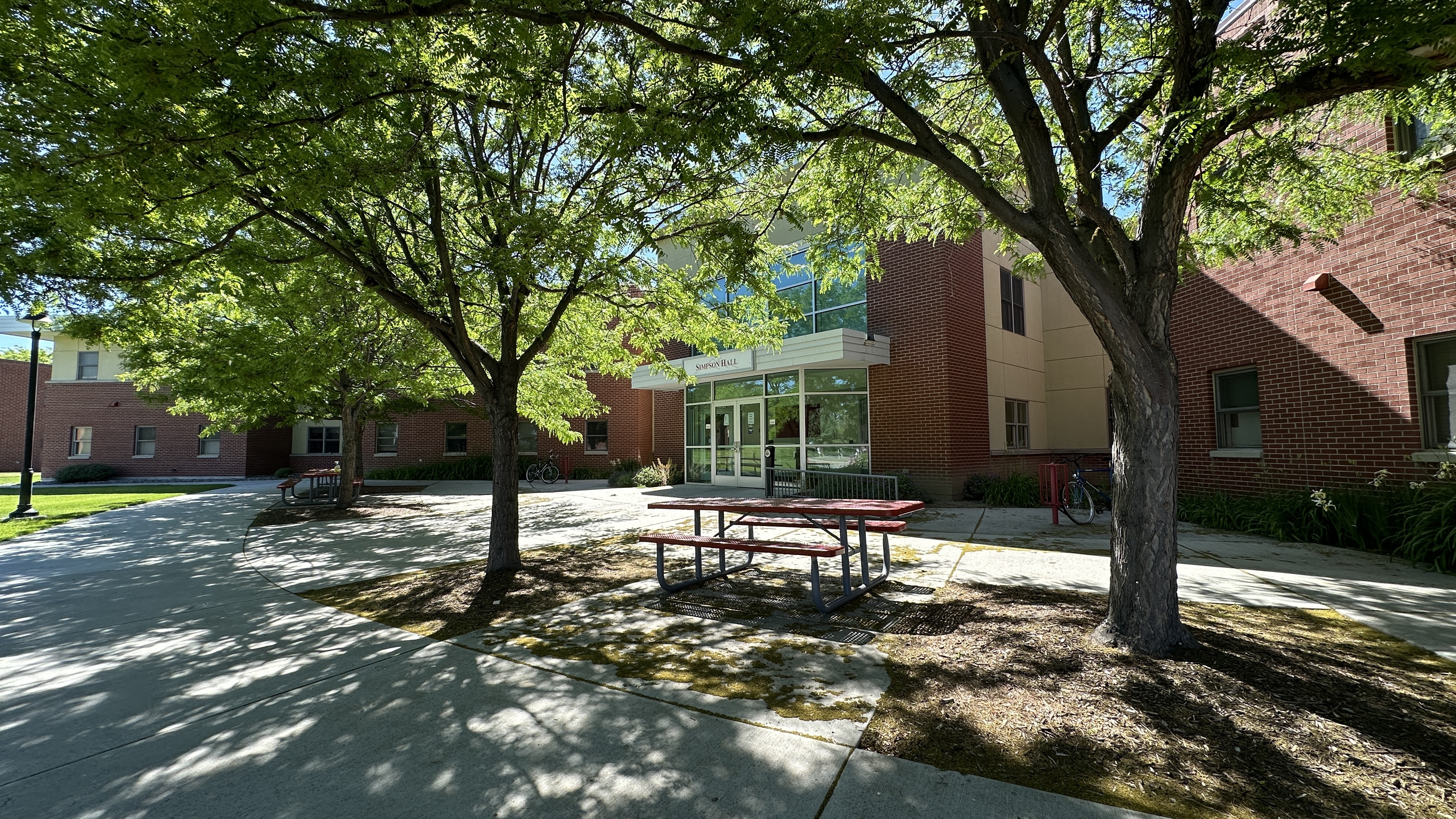 Front of Simpson Hall