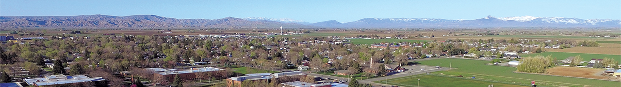 Northwest College suroundings, viewed from above