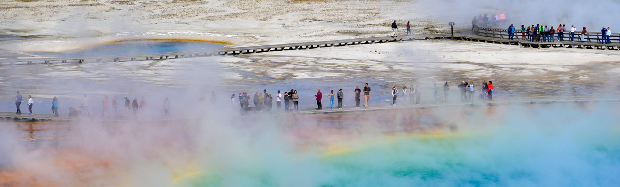 Student Trip - Yellowstone Prismatic Springs